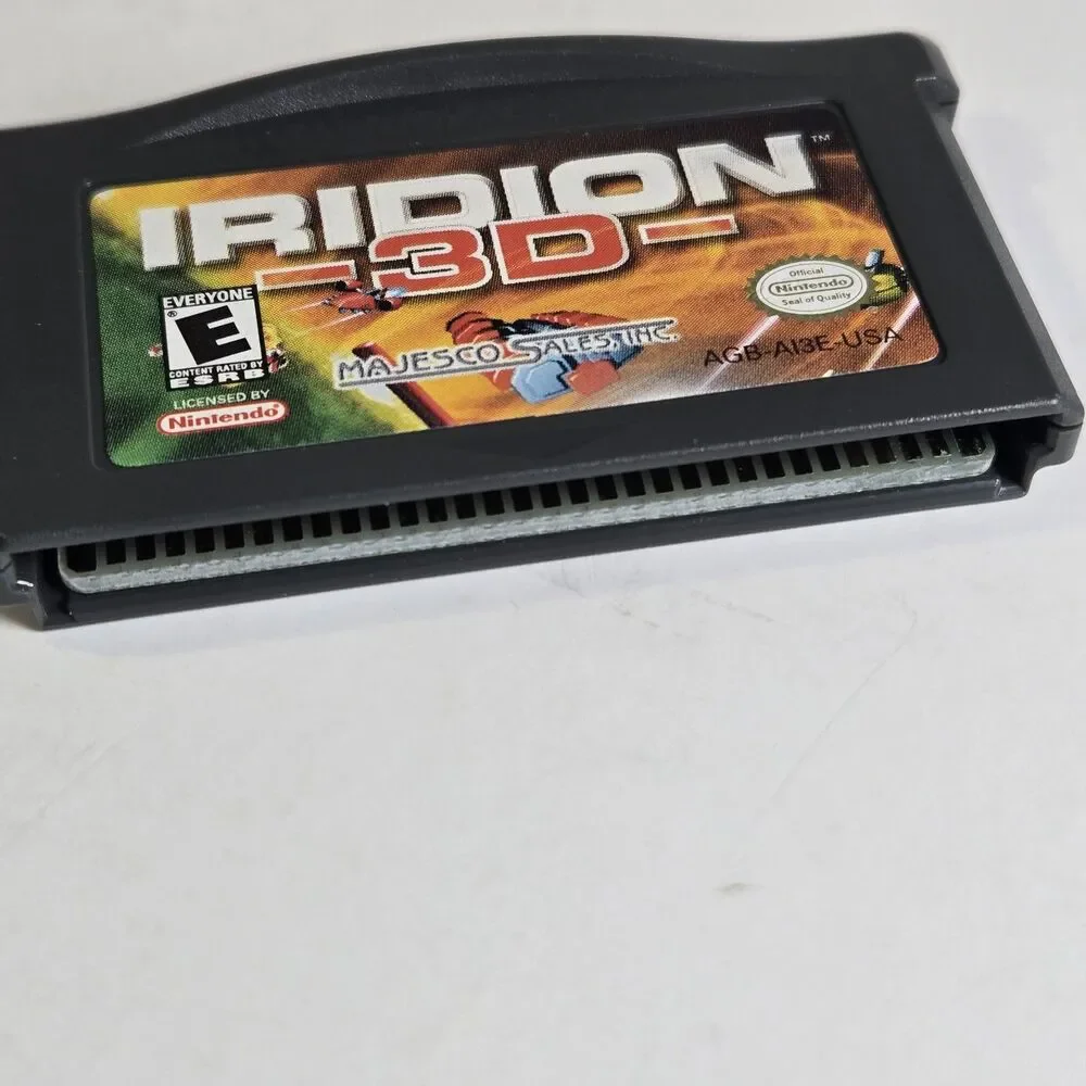 Game Boy Advance GBA 3-Game Lot | Rugrats Castle Capers, Iridion 3D, Madden 2005